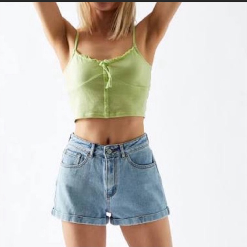 Pacsun Womens Denim Mom Shorts Size 25